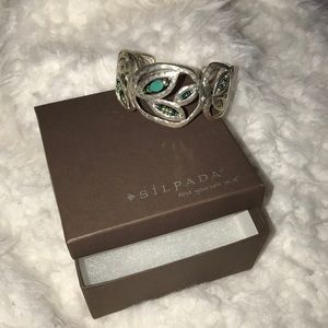 Silpada Sterling Silver Cuff Bracelet